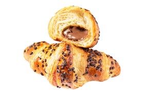 Croissant mit Pralinen